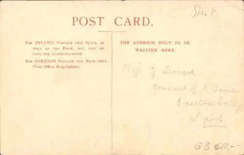 Ak Liverpool Merseyside England, Laboratorium, Convent of Notre Dame, Everton Valley