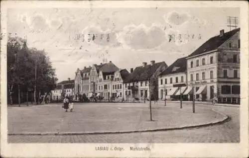 Ak Polessk Labiau Ostpreußen, Marktstraße