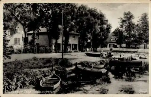 Ak Mrzeżyno Ostseebad Deep Pommern, Bootshafen