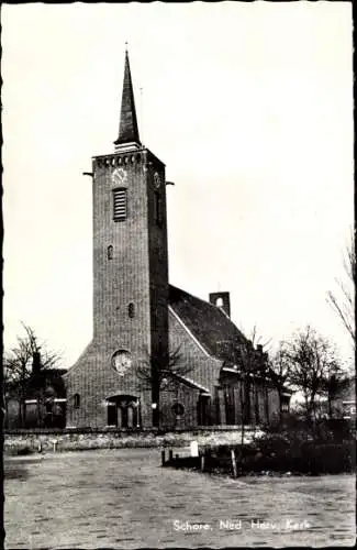 Ak Schore Zeeland, N. H. Kirche