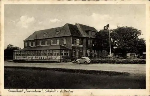 Ak Schobüll Husum in Nordfriesland, Strandhotel Friesenheim