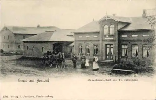 Ak Boxlund Norstedt bei Tating, Gasthof Carstensen