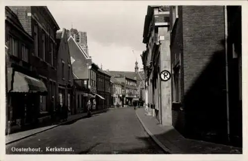 Ak Oosterhout Nordbrabant Niederlande, Kerkstraat