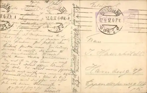 Ak Jelgava Mitau Lettland, Realschule