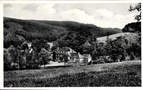 Ak Herscheid im Sauerland, Pension Herscheider Mühle