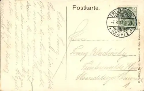 Ak Bad Freienwalde an der Oder, Brunnenthal