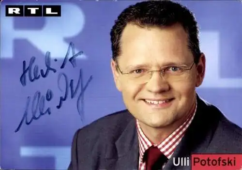 Ak Schauspieler Ulli Potofski, Portrait, Autogramm