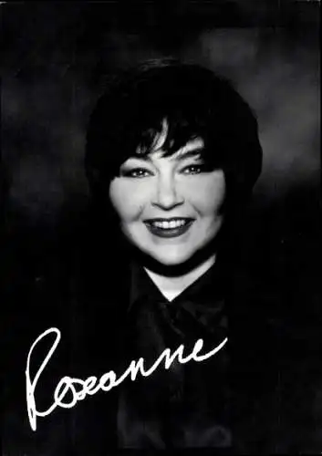 Foto Schauspielerin Roseanne Barr, Autogramm