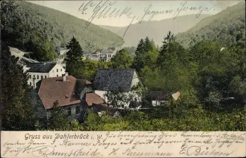 Ak Dahlerbrück Schalksmühle im Sauerland, Panorama