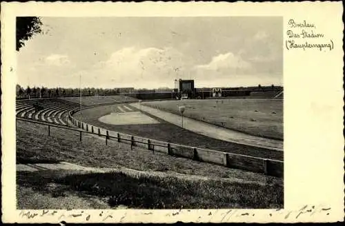 Ak Wrocław Breslau Schlesien, Stadion