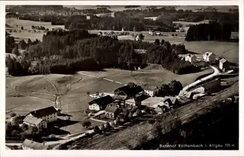 Ak Röthenbach im Allgäu, Fliegeraufnahme