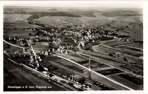 Ak Deißlingen am Neckar, Fliegeraufnahme