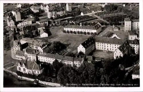 Ak Petershausen Konstanz am Bodensee, Fliegeraufnahme