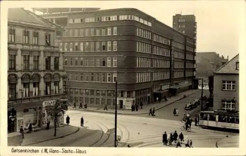 Ak Gelsenkirchen im Ruhrgebiet, Hans Sachs Haus