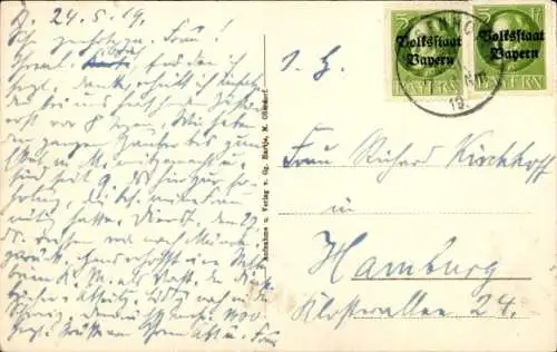 Ak Biessenhofen im Ostallgäu, Panorama