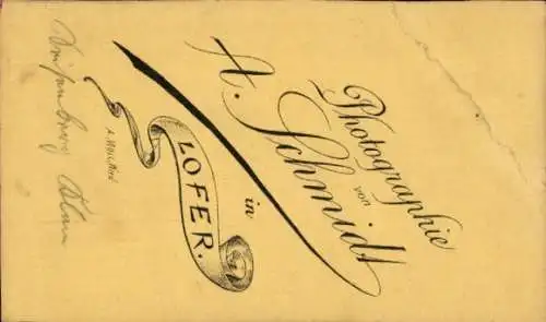 CdV Motiv in einer Klamm, Holzstege