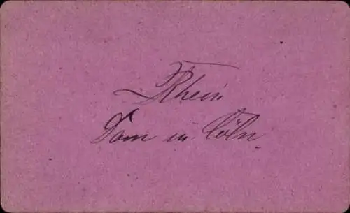 Foto Köln am Rhein, Der Dom