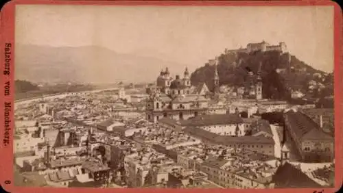 CdV Salzburg, Blick vom Mönchsberg