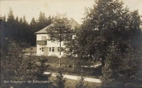 Ak Bad Reiboldsgrün Auerbach im Vogtland, Zöbischhöhe, Villa