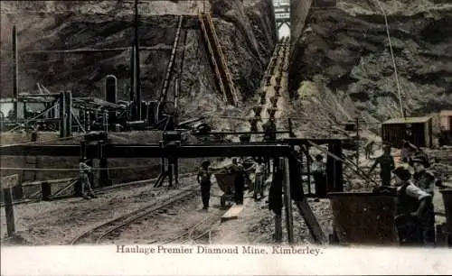 PC Kimberley South Africa, Haulage Premier Diamond Mine