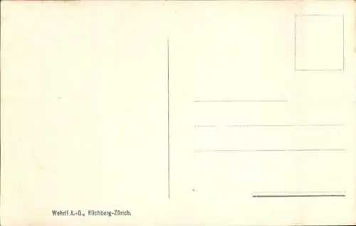 Ak Schweizer Alpenpost, Postkutsche