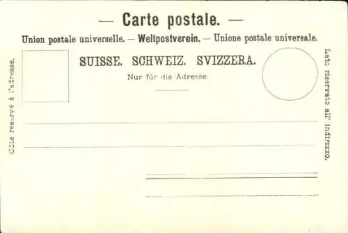 Ak Basel Stadt Schweiz, Gewerbe-Ausstellung 1901