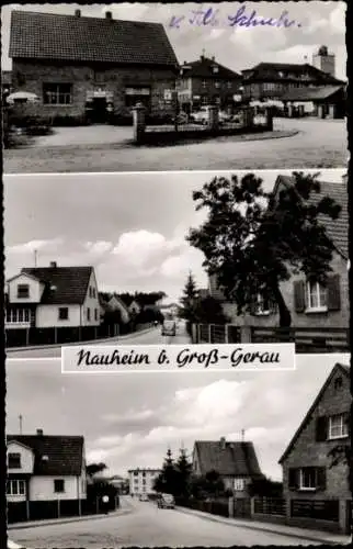 Ak Nauheim im Kreis Groß Gerau Hessen, Straßenpartien, Gasthaus