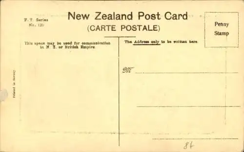 Passepartout Ak Wellington Neuseeland, Gesamtansicht, Hafen, Luftbild