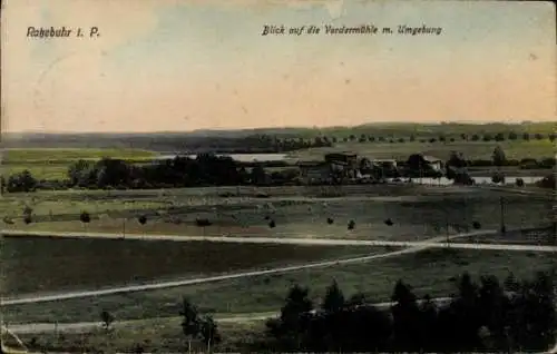 Ak Ratzeburg im Herzogtum Lauenburg, Gesamtansicht, Vordermühle