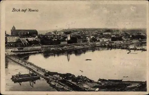 Ak Kaunas Kowno Kauen Litauen, Panorama