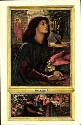 Künstler Ak Rossetti, Dante Gabriel, Beata Beatrix