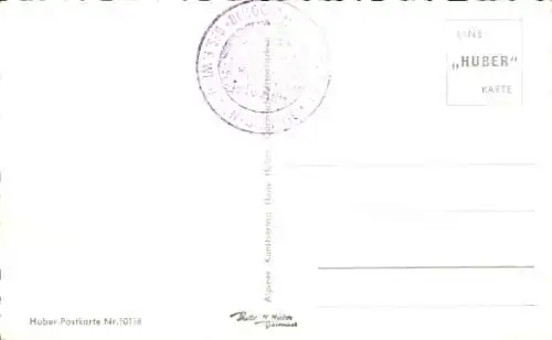 Ak Garmisch Partenkirchen in Oberbayern, Rießersee, Aulealm, Gaststube, Waxenstein, Zugspitze