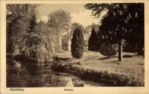 Ak Aschberg Klingenthal im Vogtland Sachsen, Schloss