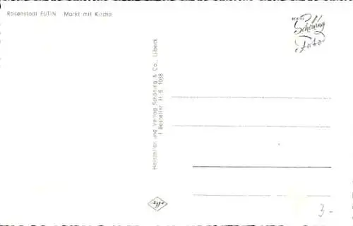 Ak Eutin in Ostholstein,  Markt, Kirche