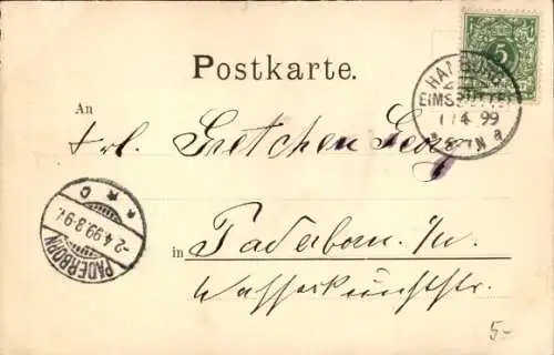 Ak Hamburg Eimsbüttel , Elmsbütteler Park, Springbrunnen