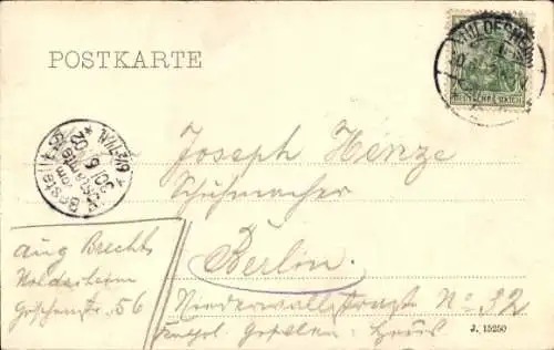 Ak Hildesheim in Niedersachsen, Andreasplatz