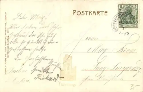 Ak Neukirch in der Lausitz, Valtenberg, Aussichtsturm