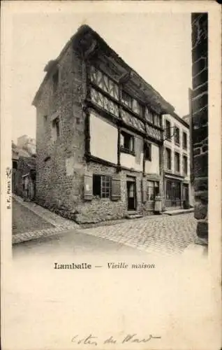 Ak Lamballe Côtes d’Armor, Lamballe - Vieille maison