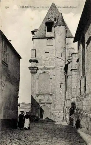 Ak Chartres Eure et Loir, Ein Teil der Kirche Saint-Aignan in Chartres