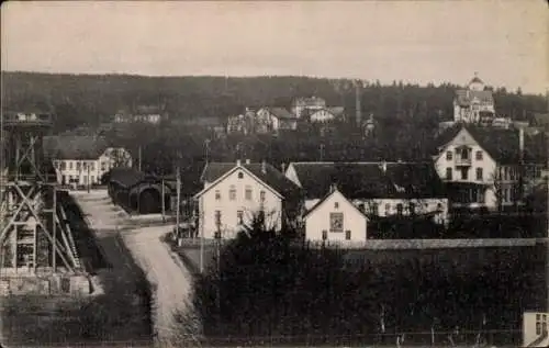 Ak Aschendorf Bad Rothenfelde am Teutoburger Wald, Blick vom neuen Gradierwerk auf Oberrothenf...