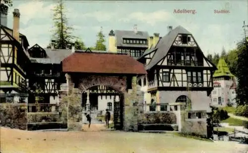 Ak Adelberg bei Göppingen, Stadttor