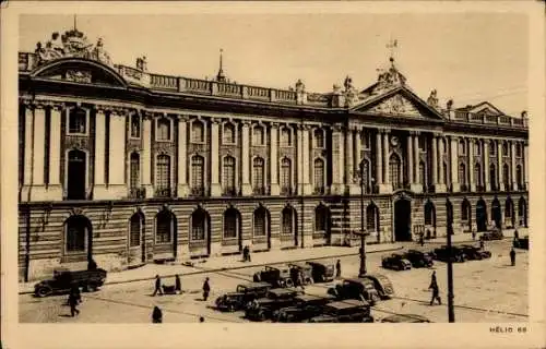 Ak Toulouse Haute Garonne, Capitole, Rathaus