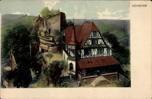 Ak Saverne Zabern Elsass Bas Rhin, Château du Haut-Barr, Burg Hohbarr