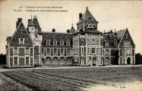 Ak Blain Loire Atlantique, Schloss