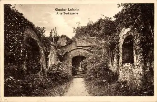 Ak Kloster Lehnin in der Mark, Ruine, Kloster, Torkapelle