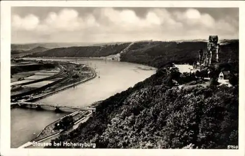 Ak Hohensyburg Syburg Dortmund, Stausee bei Hohensyburg