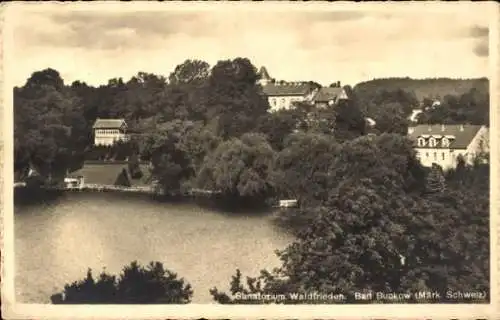 Ak Buckow in der Märkischen Schweiz, Sanatorium Waldfrieden, Bad Buckow (Märk. Schweiz)