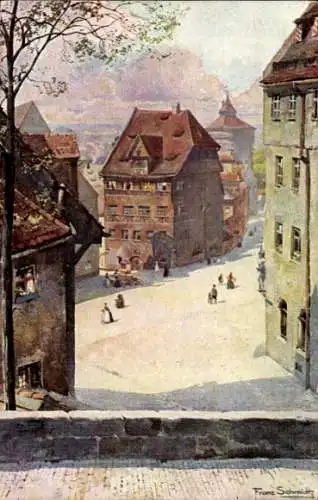 Ak Nürnberg in Mittelfranken, Albrecht Dürer Haus