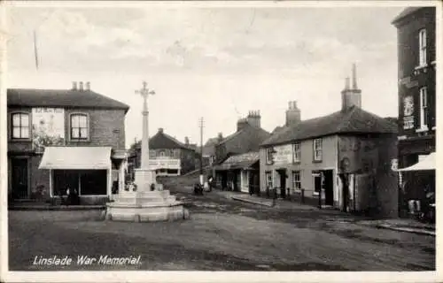 Ak Linslade Bedfordshire England, Kriegerdenkmal