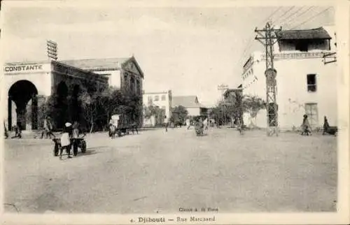 Ak Djibouti Dschibuti, Rue Marchand